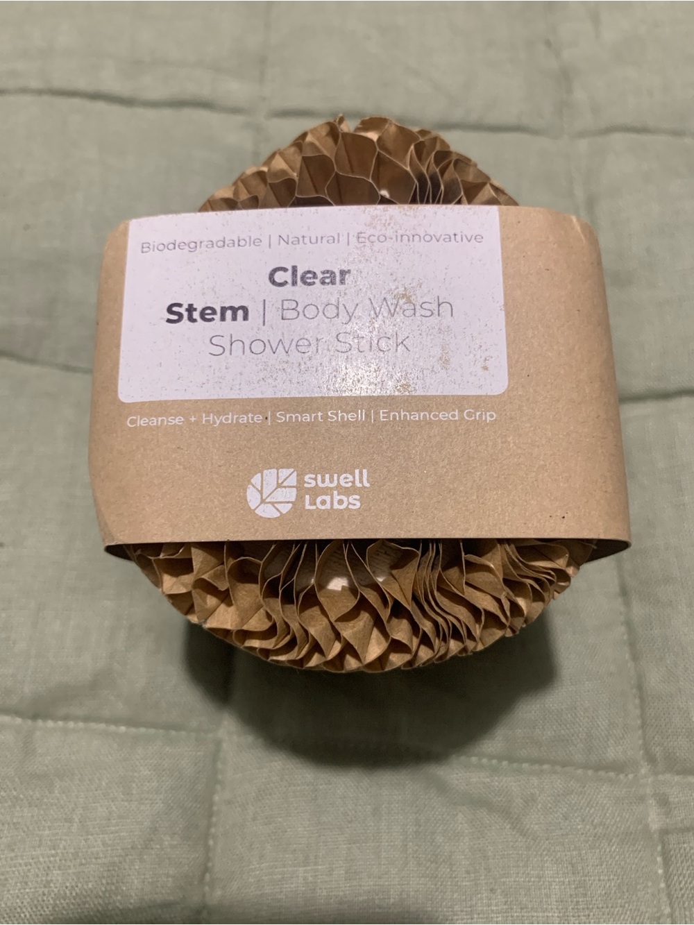 Swell Labs Clear Stem Body Wash Shower Stick